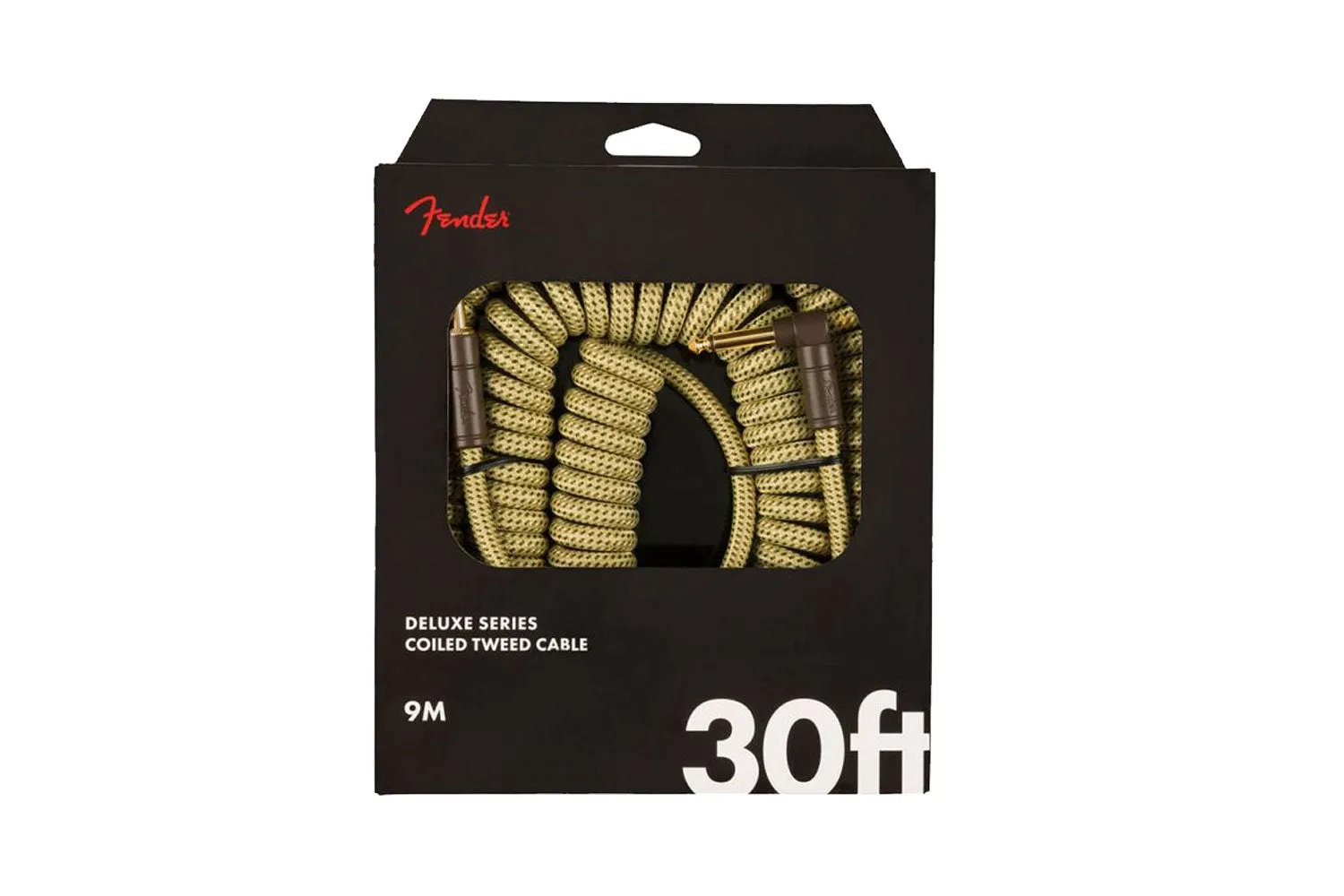 Fender Deluxe Coil Cable gitaarkabel 9 m tweed