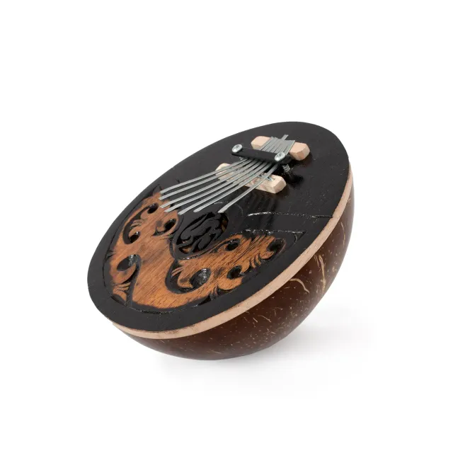 Percussion Plus Honestly Made kalimba kokosnoot 7 tonen
