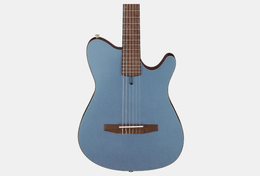 Ibanez FRH FRH10NIBF nylon gitaar thinline bruin