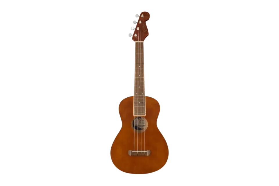 Fender Avalon Tenor ukelele tenorformaat volwassen klank
