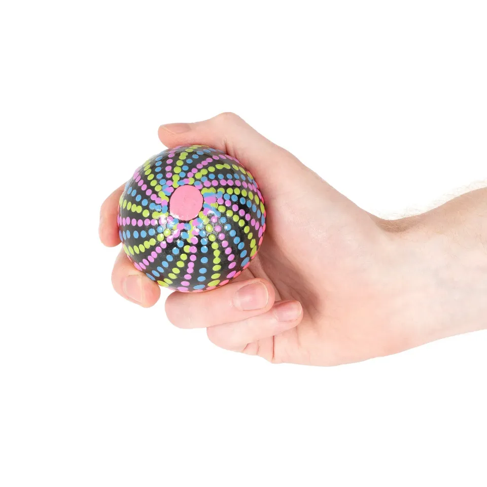 Percussion Plus Honestly Made shaker houten bal handbeschilderd