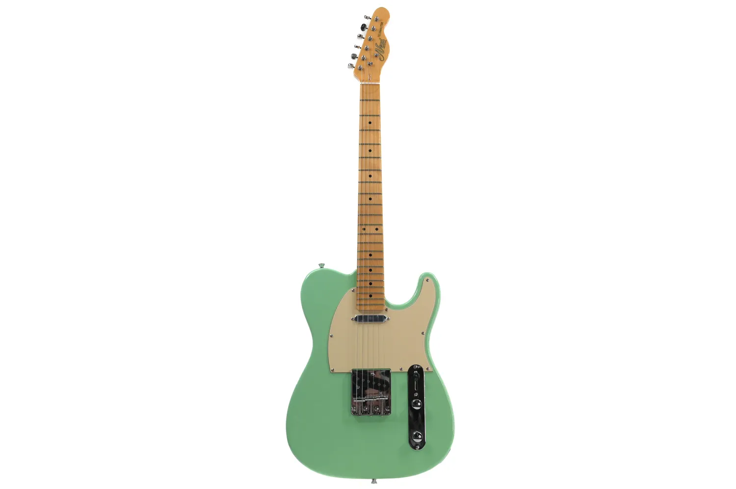 MAI Texas elektrische gitaar starterset groen 15W T-style