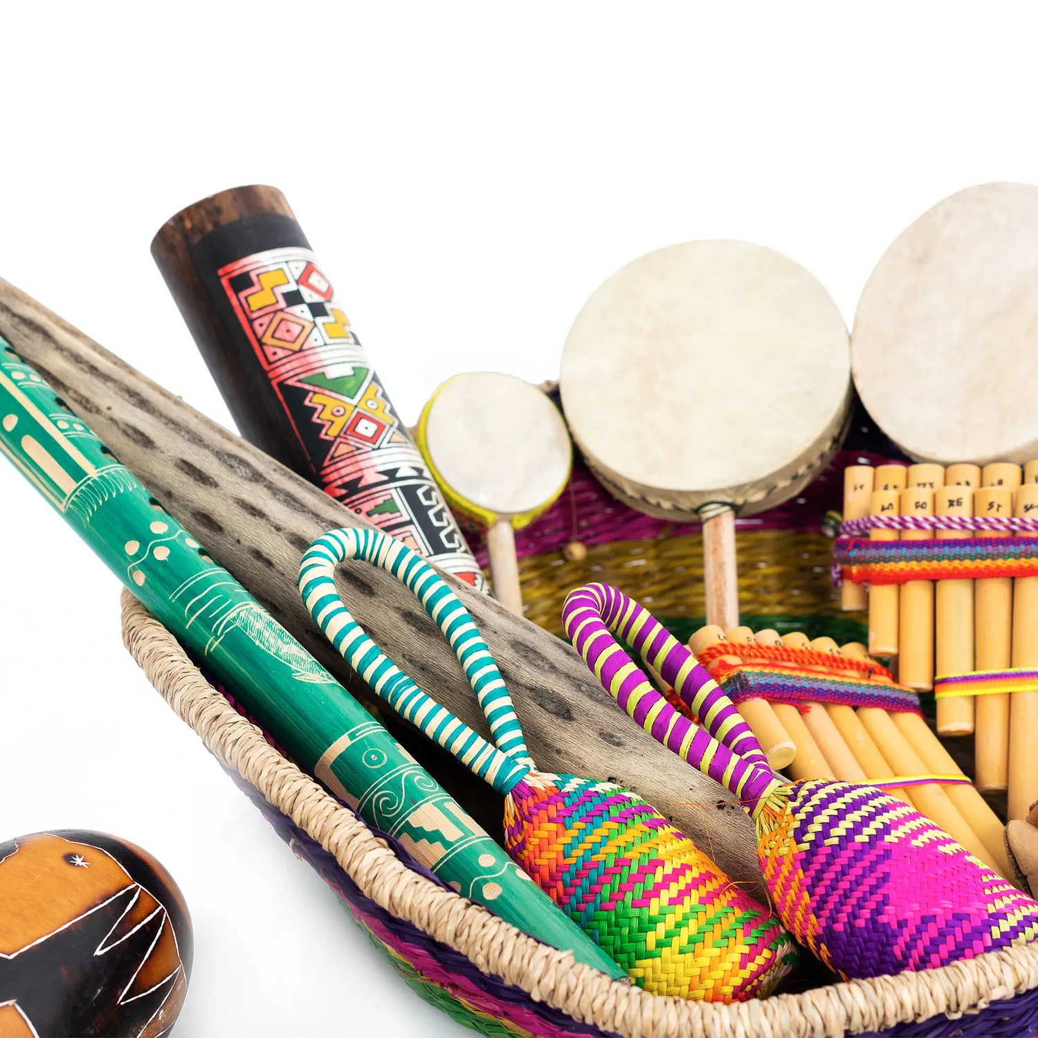 Percussion Plus Honestly Made Zuid-Amerika set 16-delig