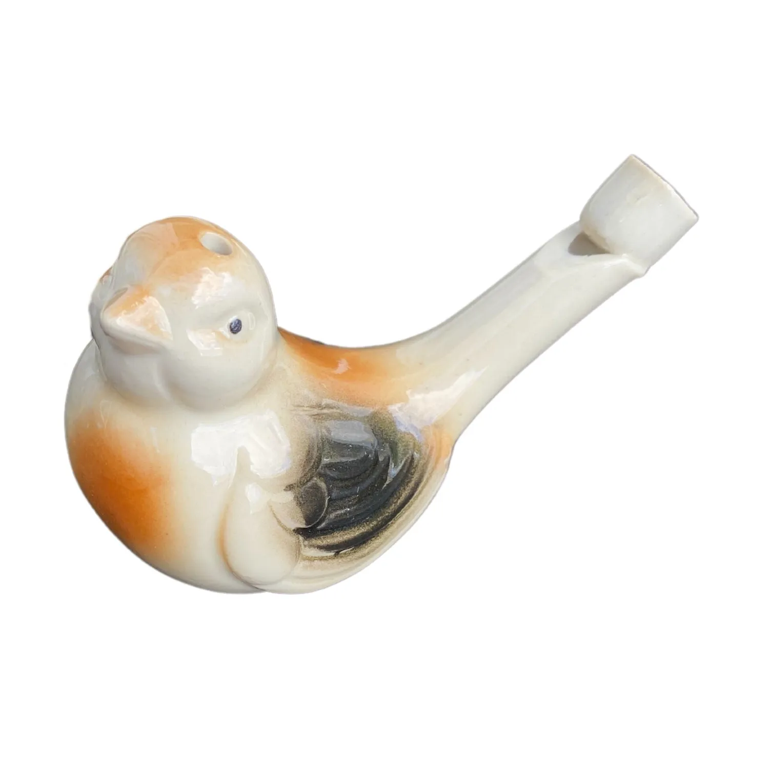 Plaschke Waterbird vogelfluitje terracotta naturel