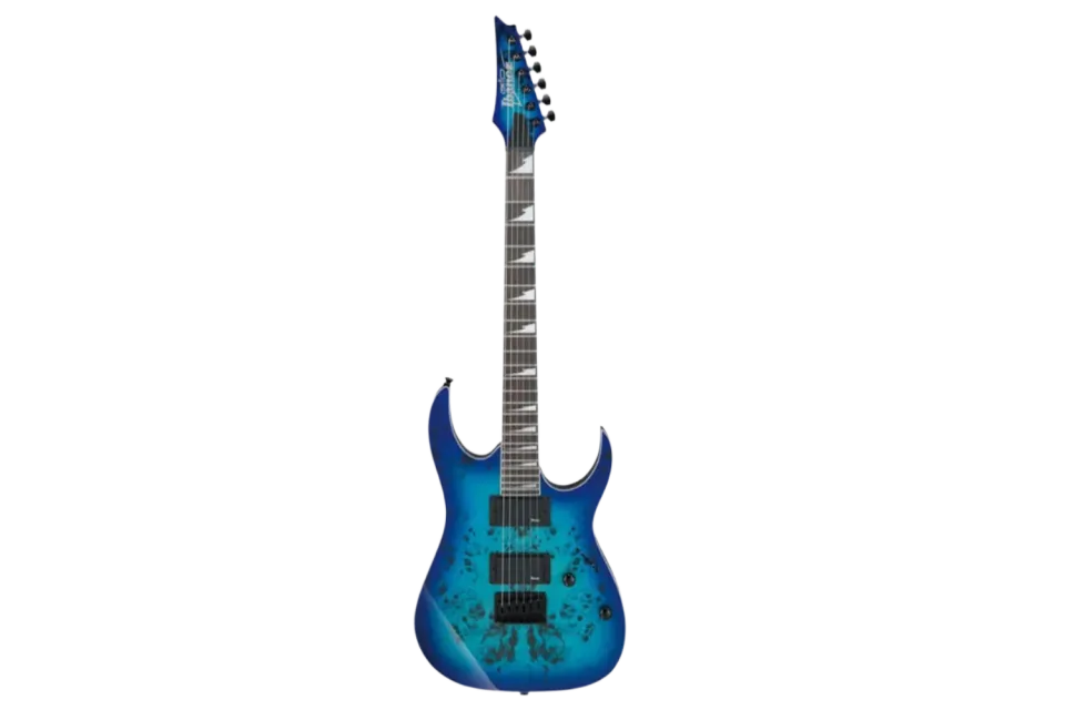 Ibanez GIO GRGR221PA-AQB elektrische gitaar Aqua Burst