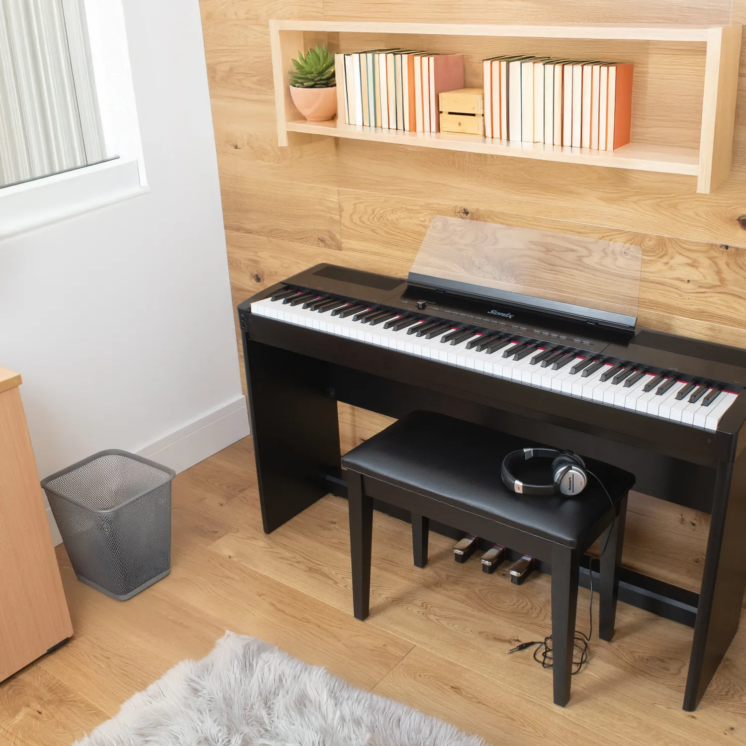 Sonix SXP8 digitale piano 88 toetsen met onderstel