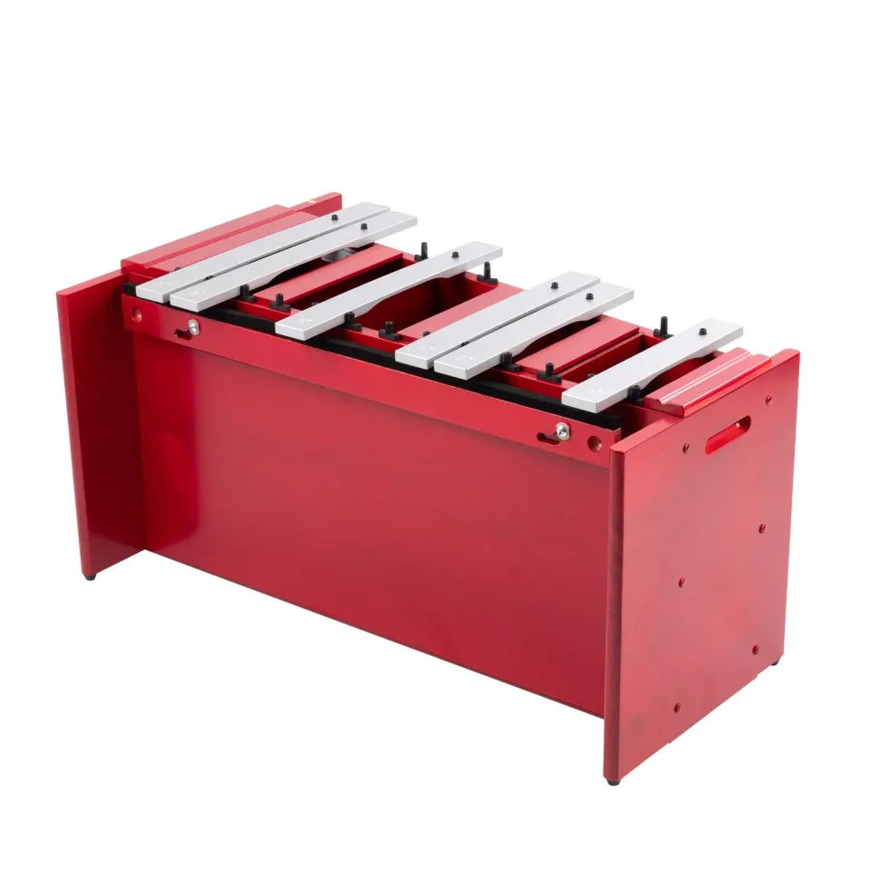 Percussion Plus Classic Red Box bas metallophone chromatisch