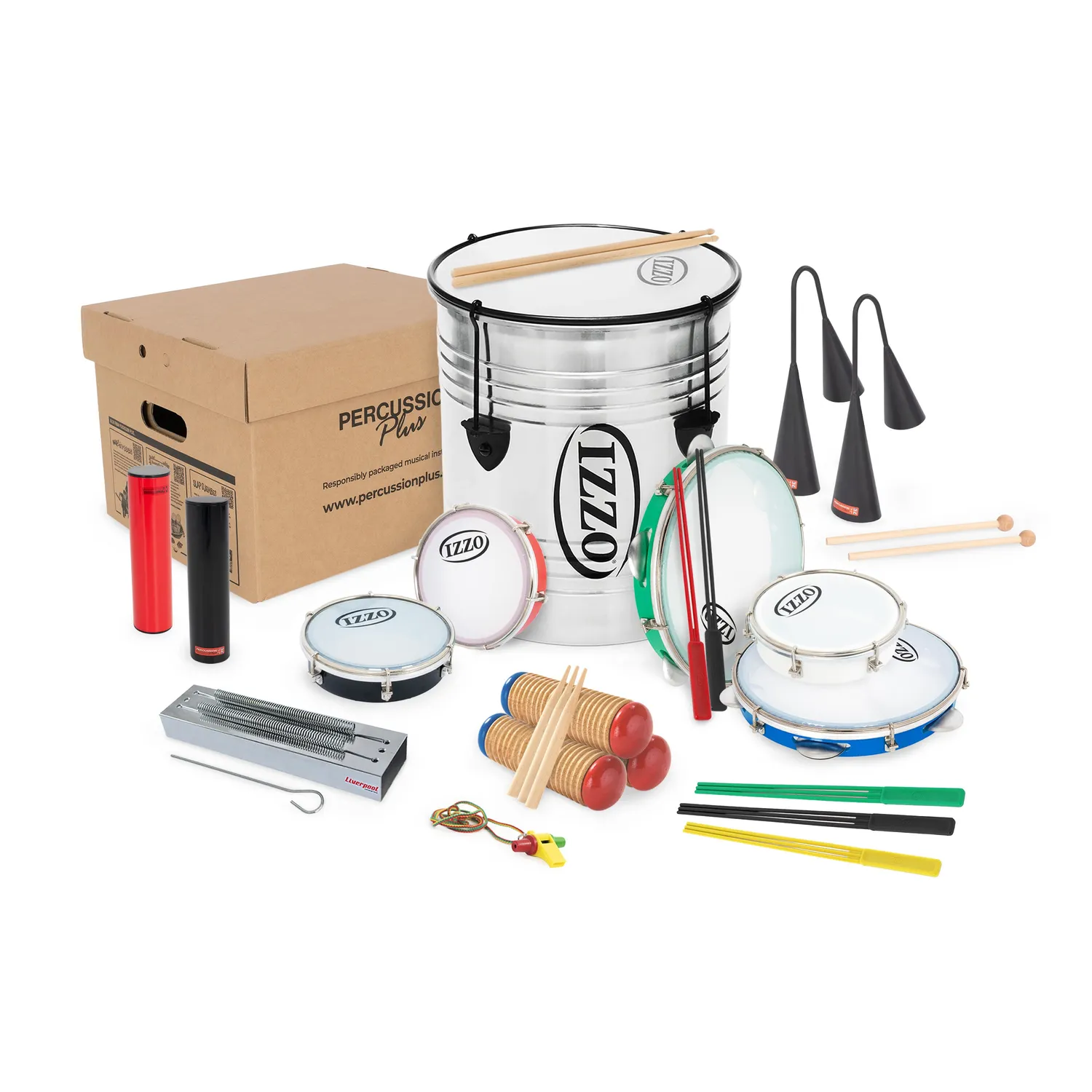 Percussion Plus PlusNotes desktop samba set 15 spelers