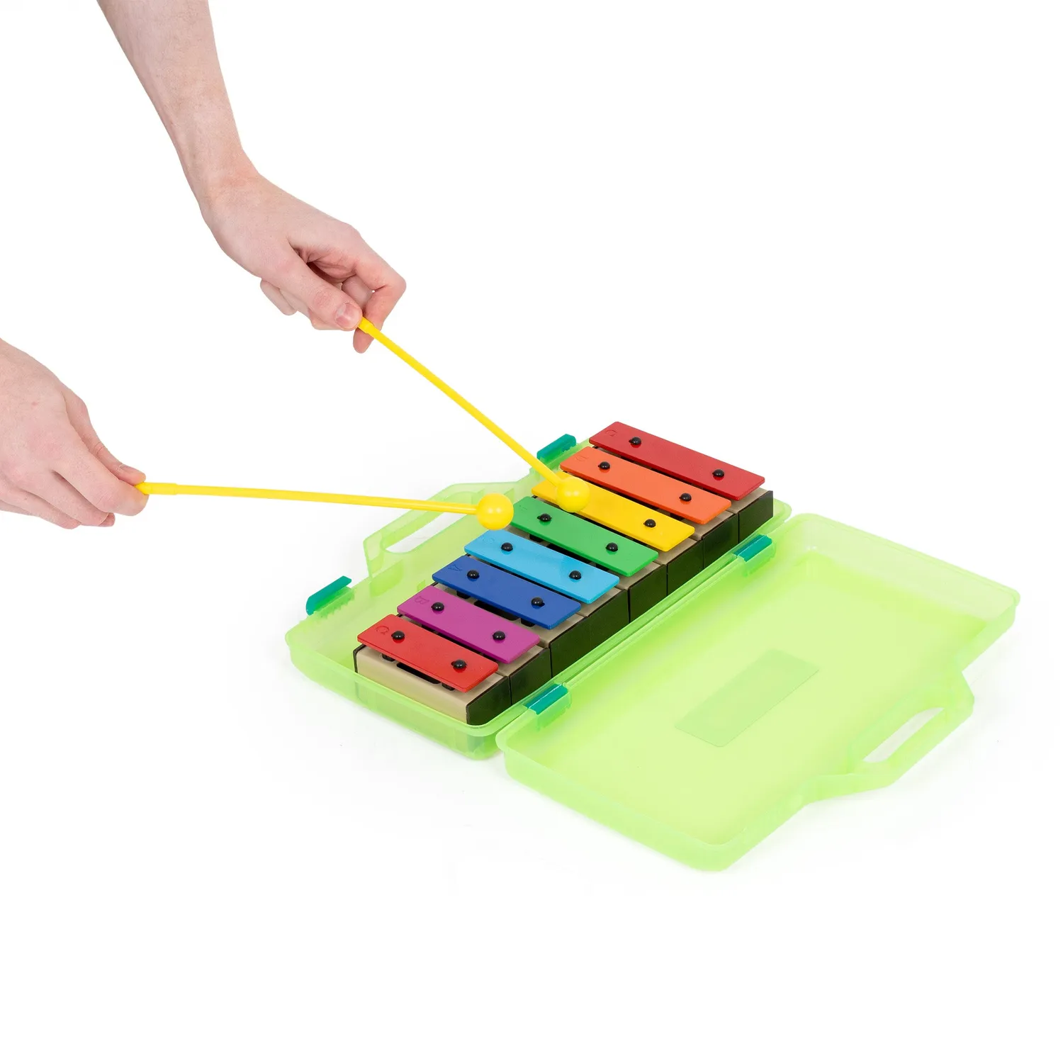 Percussion Plus PP936 klankstaven set van 8 met koffer