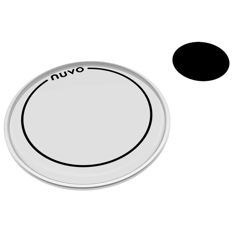 Nuvo Zip-Kit 8 inch drumvel clear dubbelply