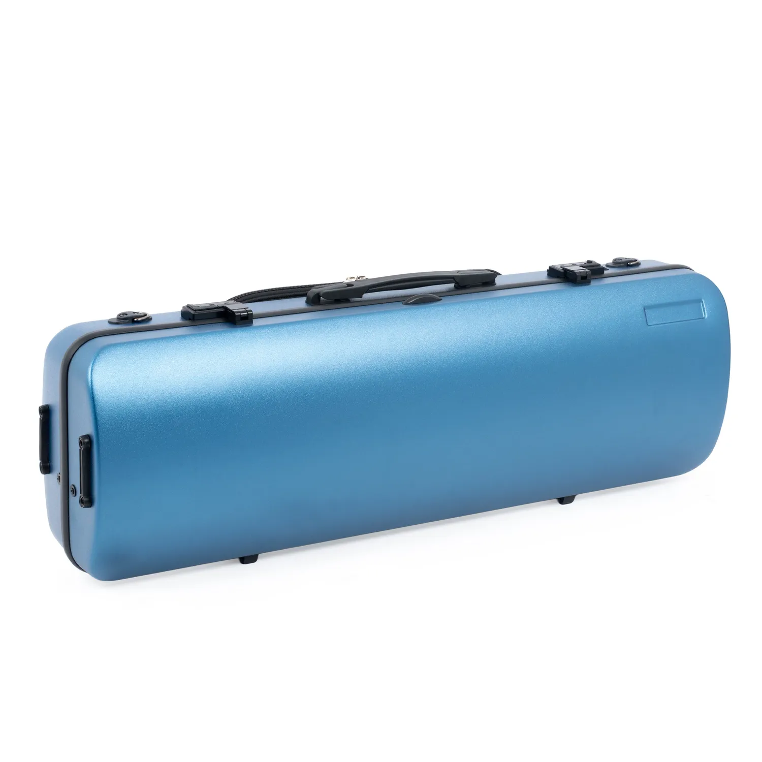 Vioolkoffer 4/4 polycarbonaat zwart full-size licht