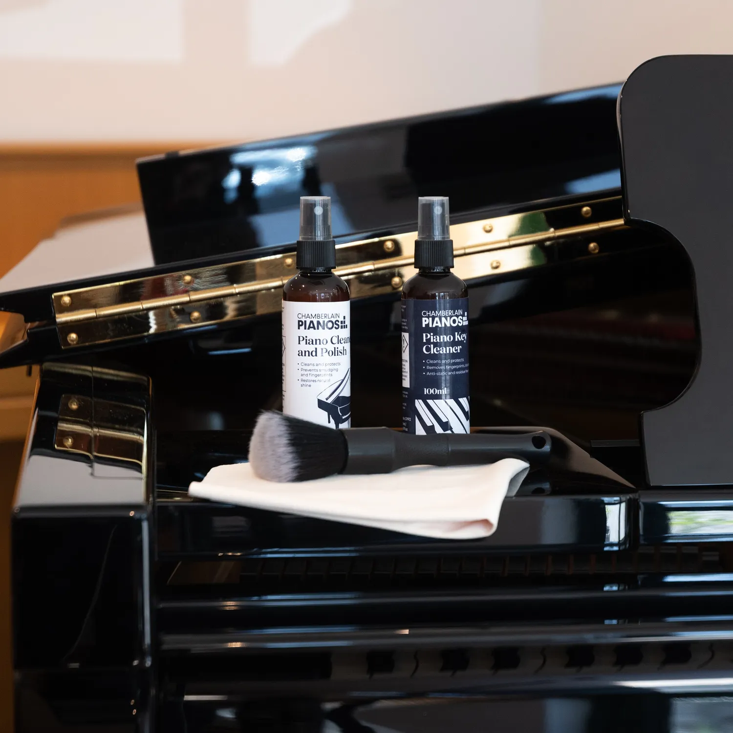 Chamberlain Music piano onderhoudsset hoogglans toetsen