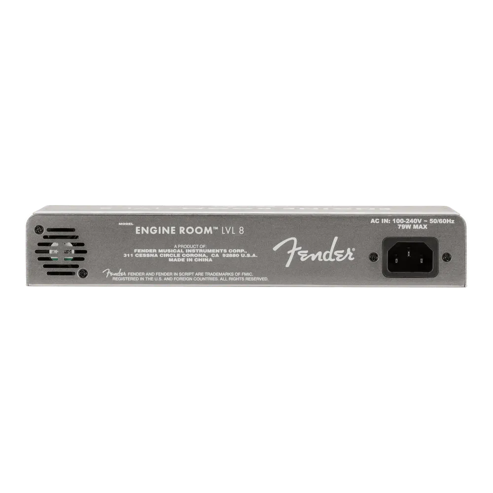 Fender Engine Room LVL8 voeding pedalboard 8x geïsoleerd