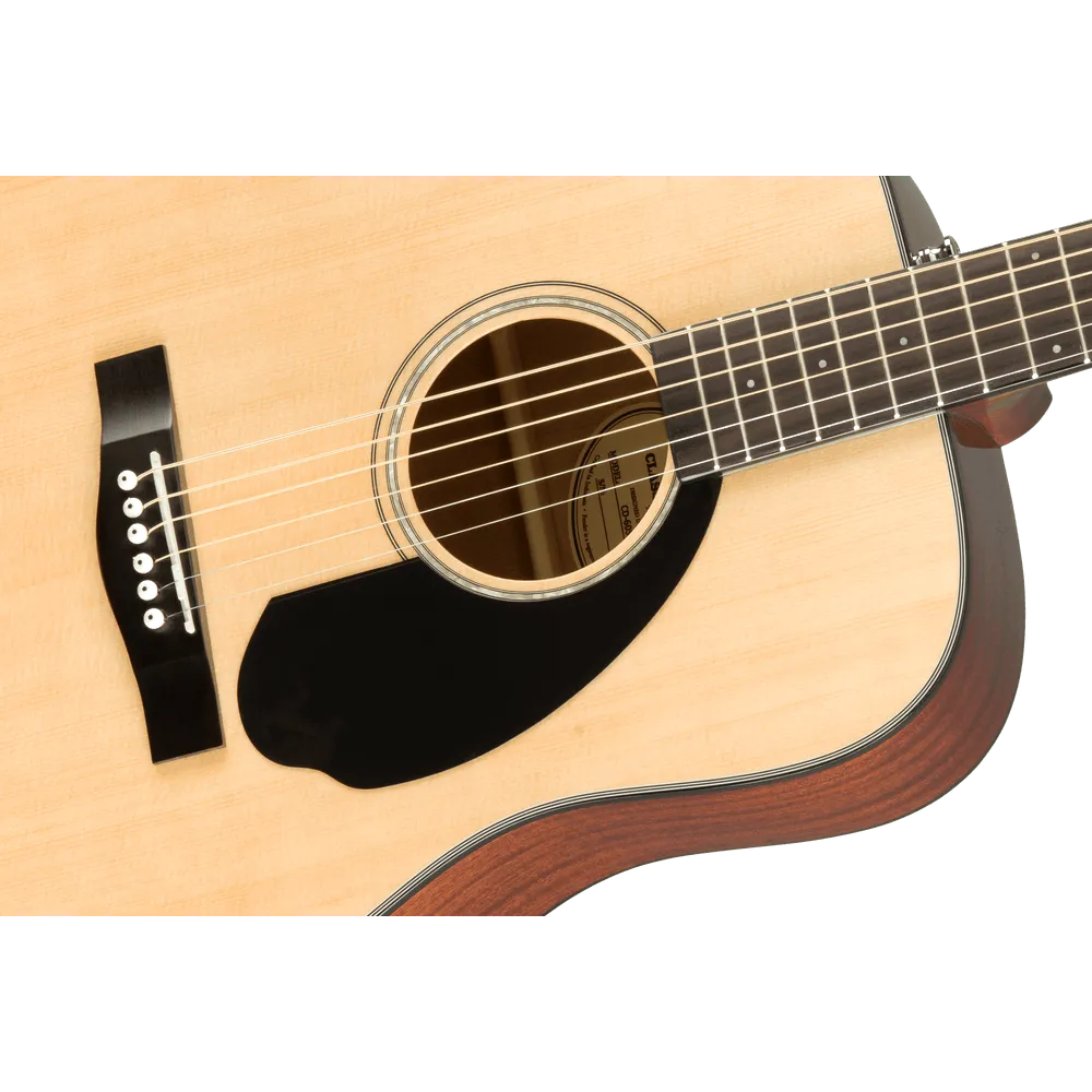 Fender CD60S western gitaar naturel massief bovenblad