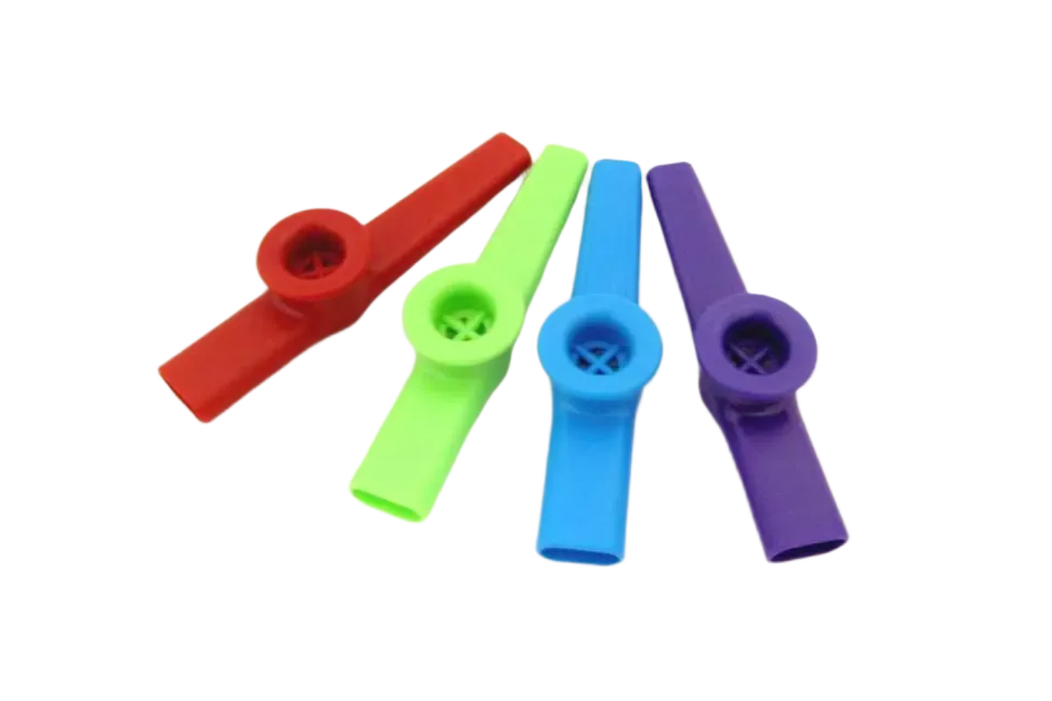 MAIN Kazoo kunststof muziekinstrument diverse kleuren