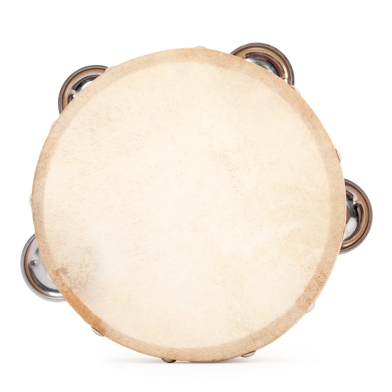 Percussion Plus naturel tamboerijn set 6 en 8 inch