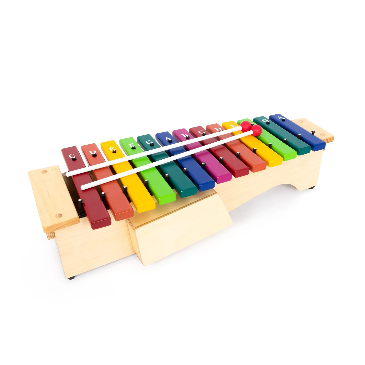 Percussion Plus Harmony sopraan xylofoon gekleurd padauk