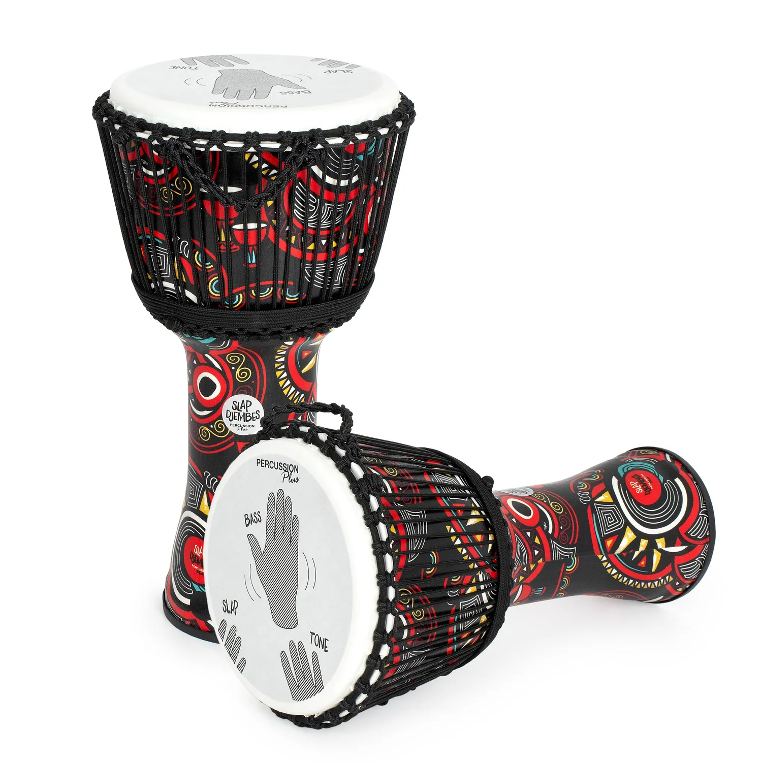 Percussion Plus Carnival Slap djembe 10 inch touwgestemd