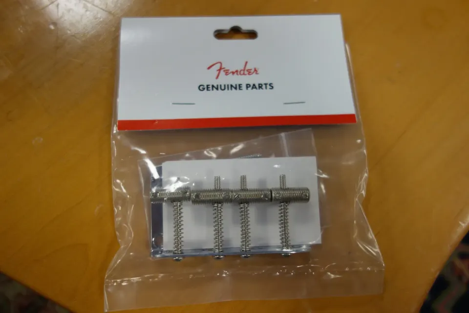 Fender Pure Vintage basbrug nikkel chroom
