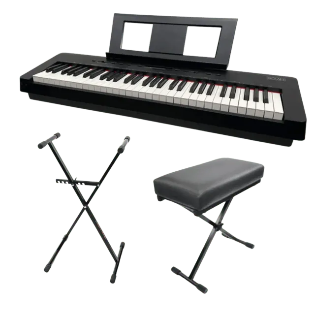 Bolan Stagepiano starterset 61 toetsen met standaard en bankje