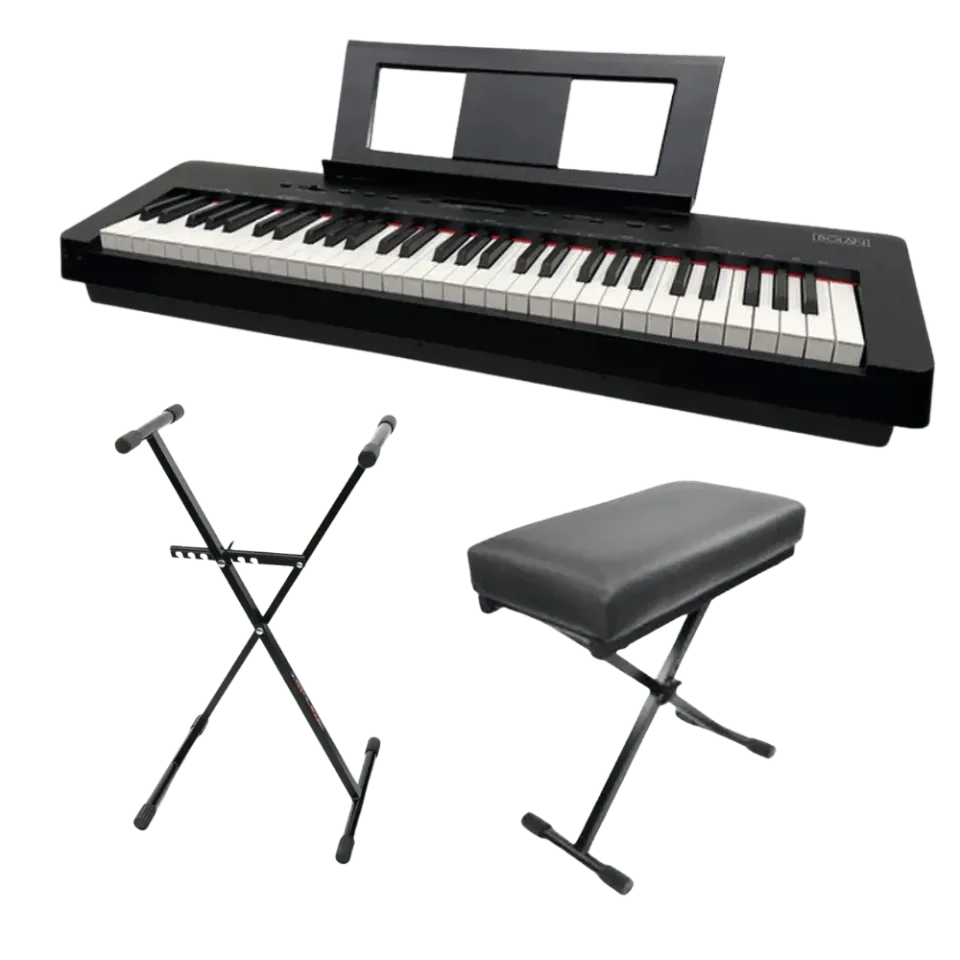 Bolan Stagepiano starterset 61 toetsen met standaard en bankje