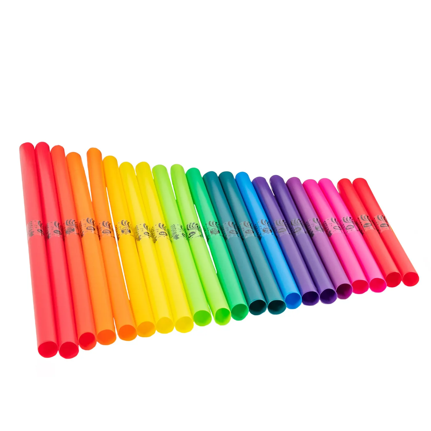 Wak-a-Tubes Team Builder klankbuizen 25 stuks random