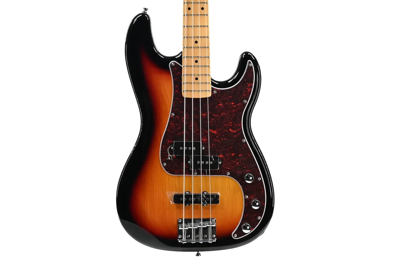MAI Starter P-Bass basgitaar starterset sunburst