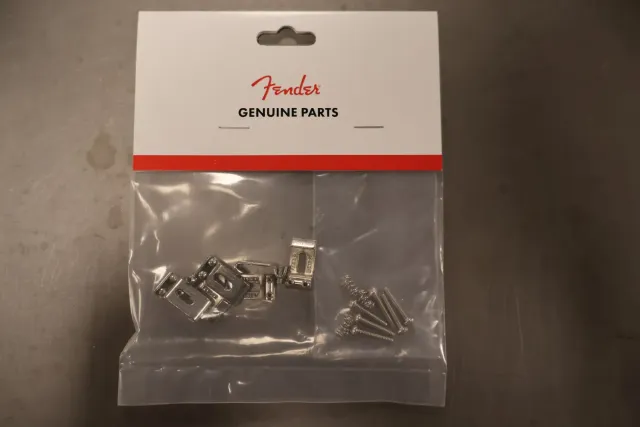 Fender American Standard Strat brugzadels nikkel set 6