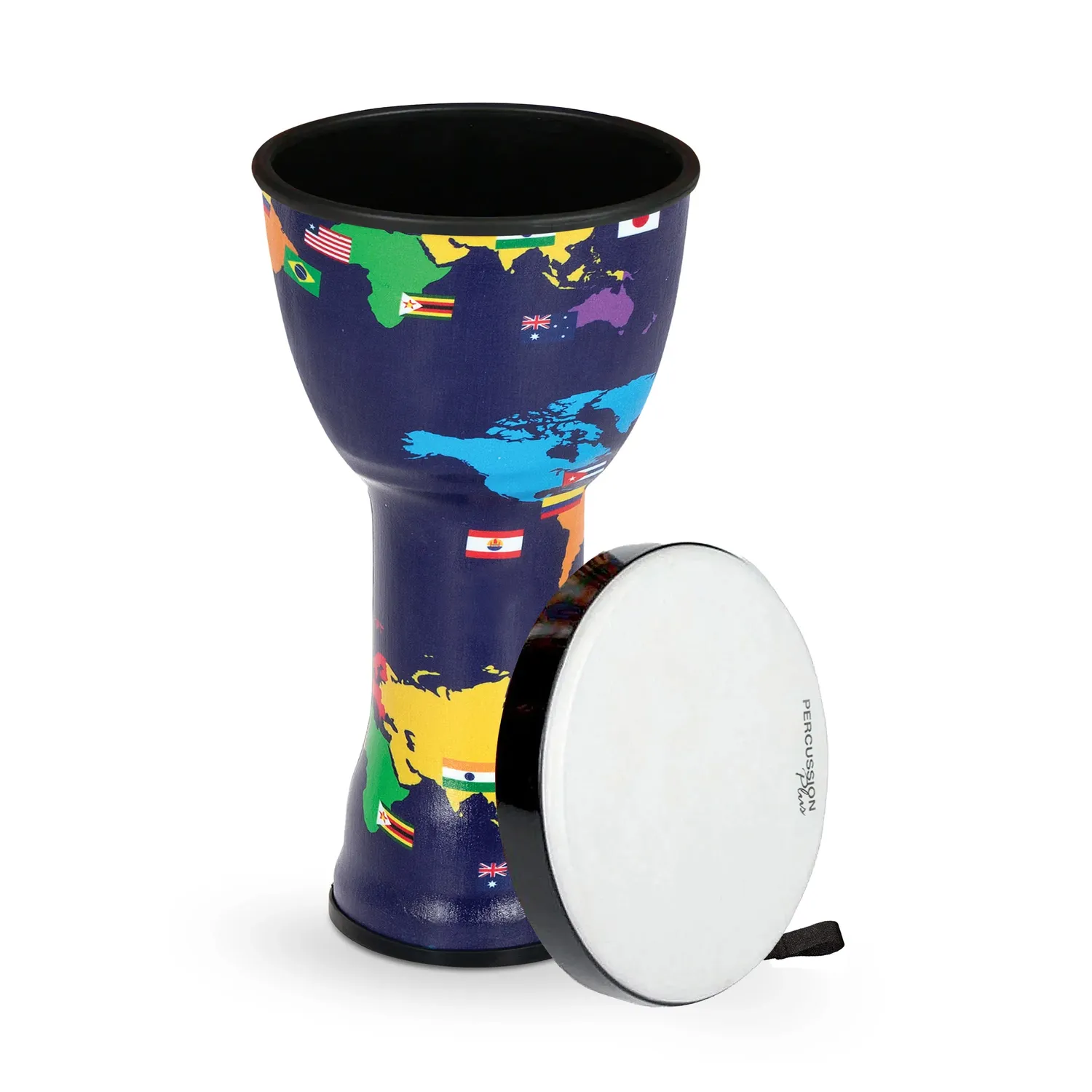 Percussion Plus djembe set 10+12 inch nestbaar
