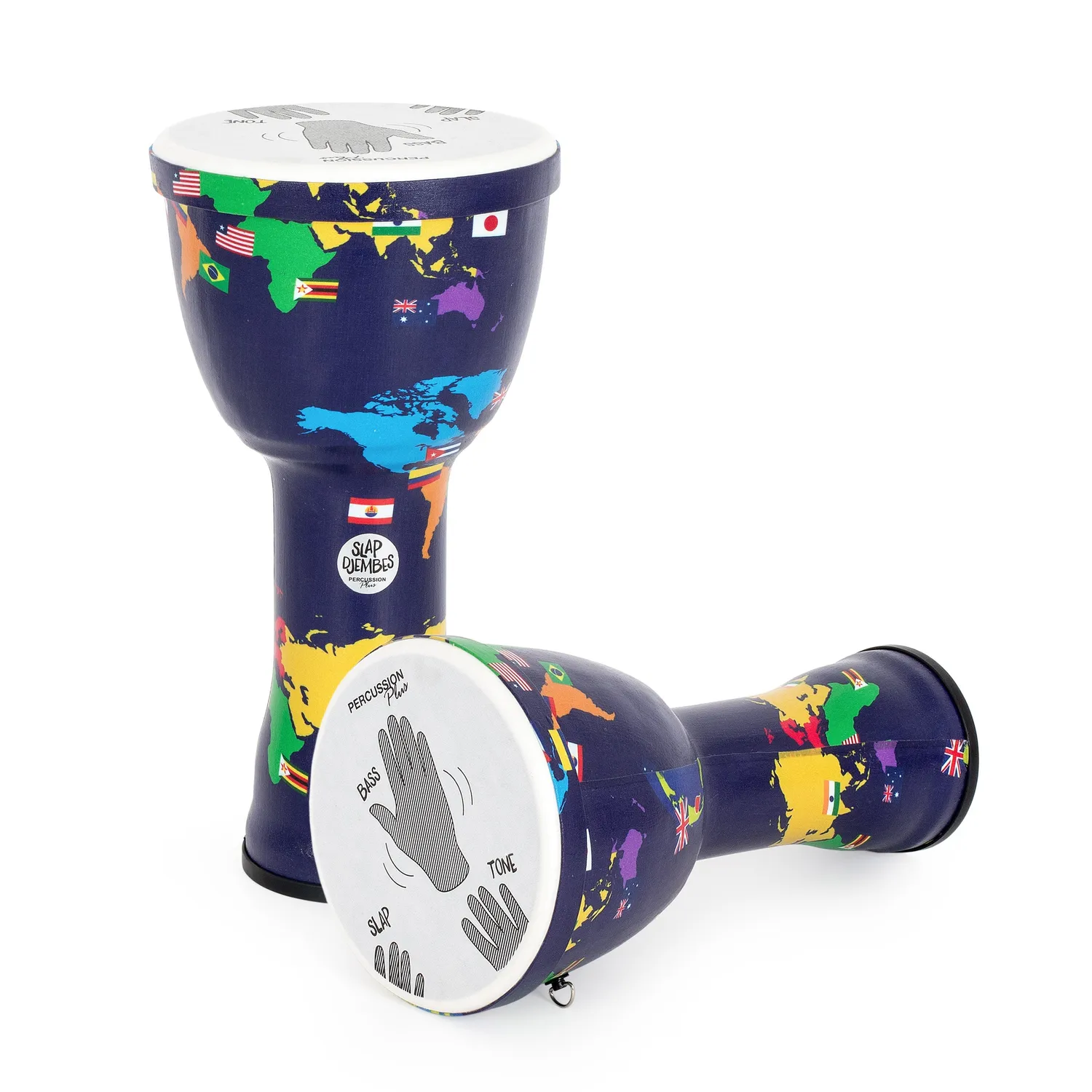 Percussion Plus Slap djembe set 15 stuks voorgestemd