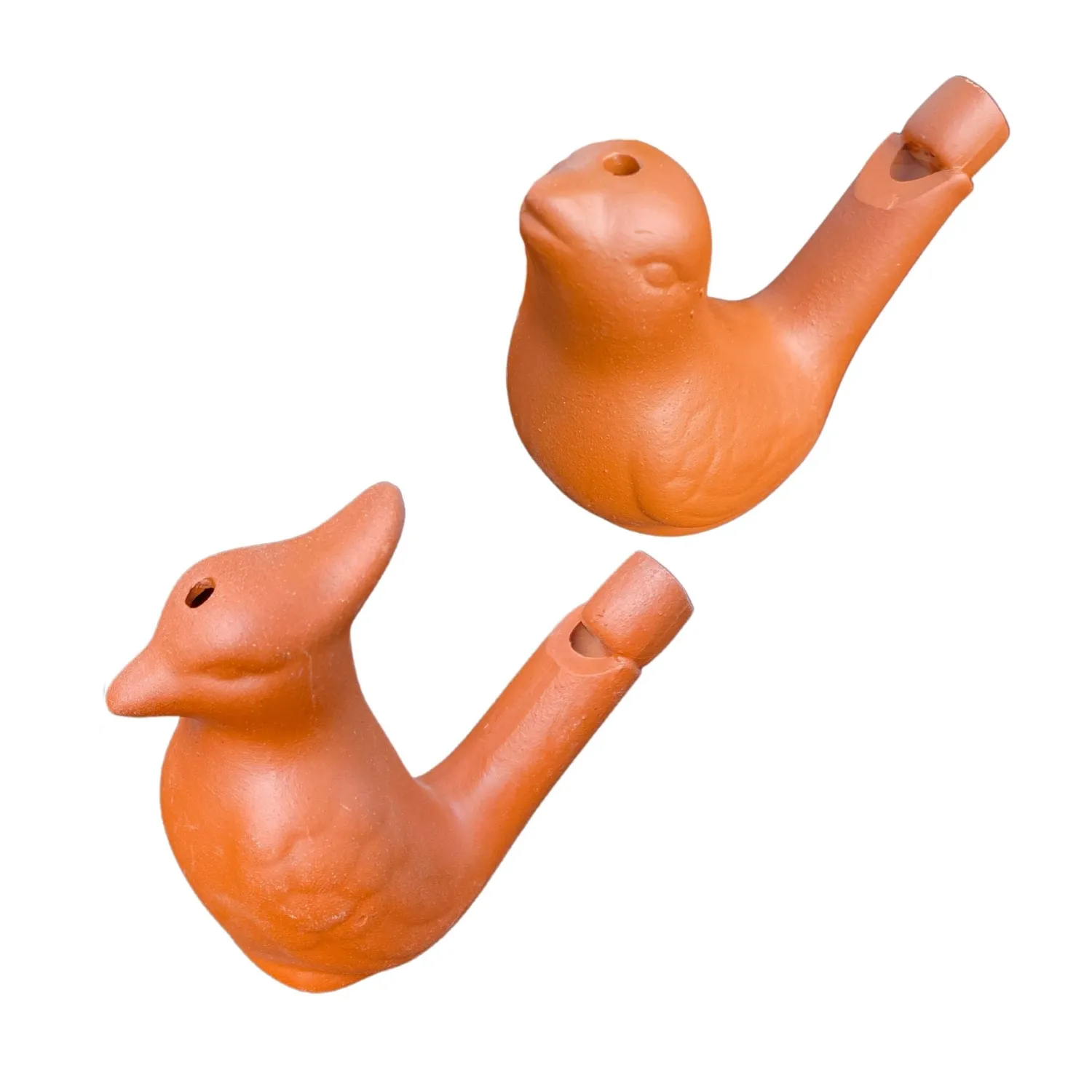 Plaschke Waterbird vogelfluitje terracotta naturel