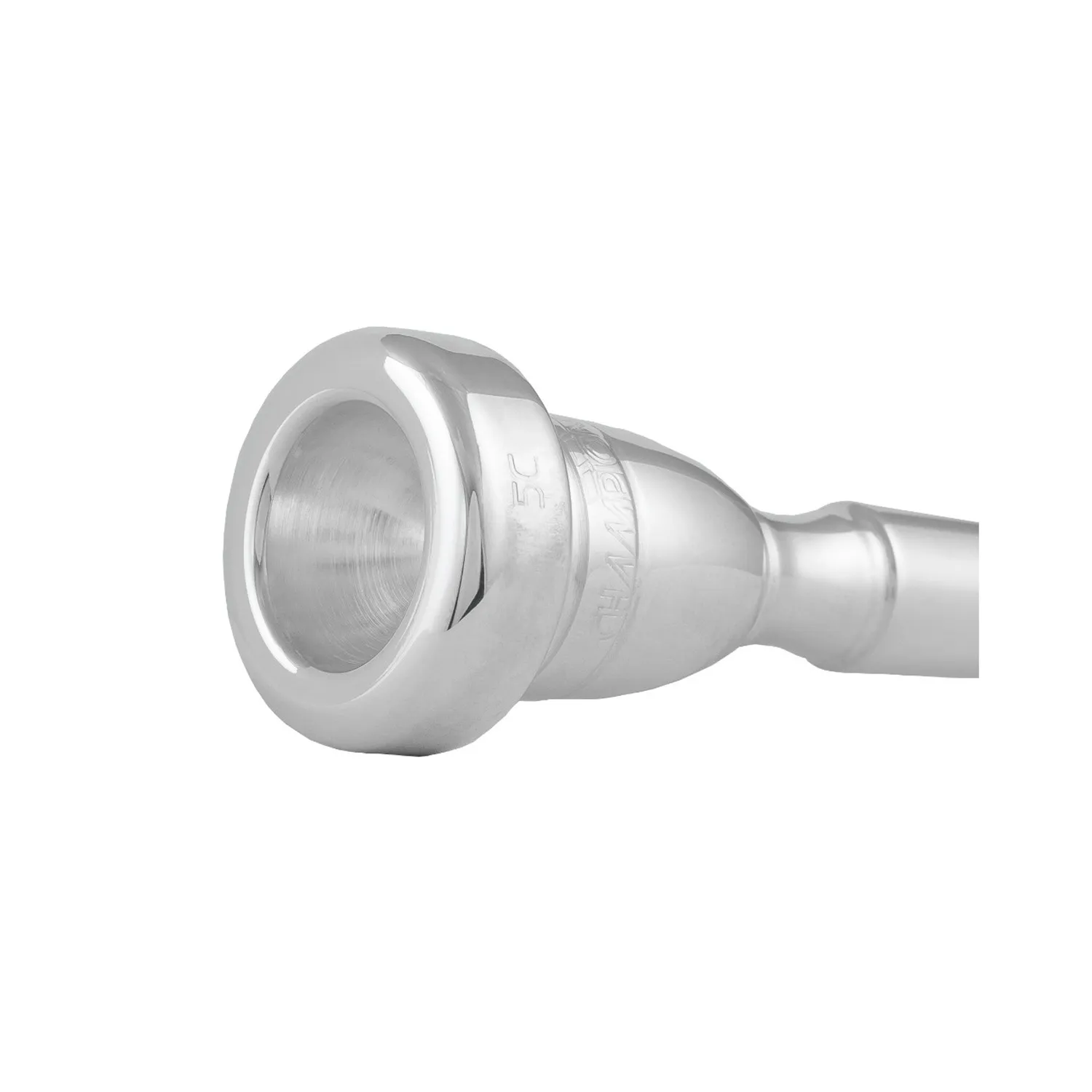 Champion 5C trompet mondstuk verzilverd 5C