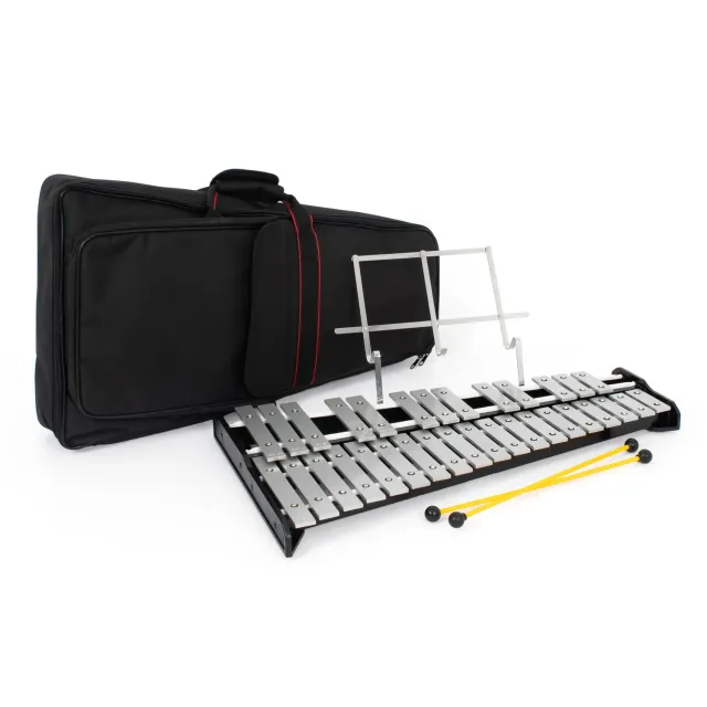 Percussion Plus sopraan glockenspiel met tas