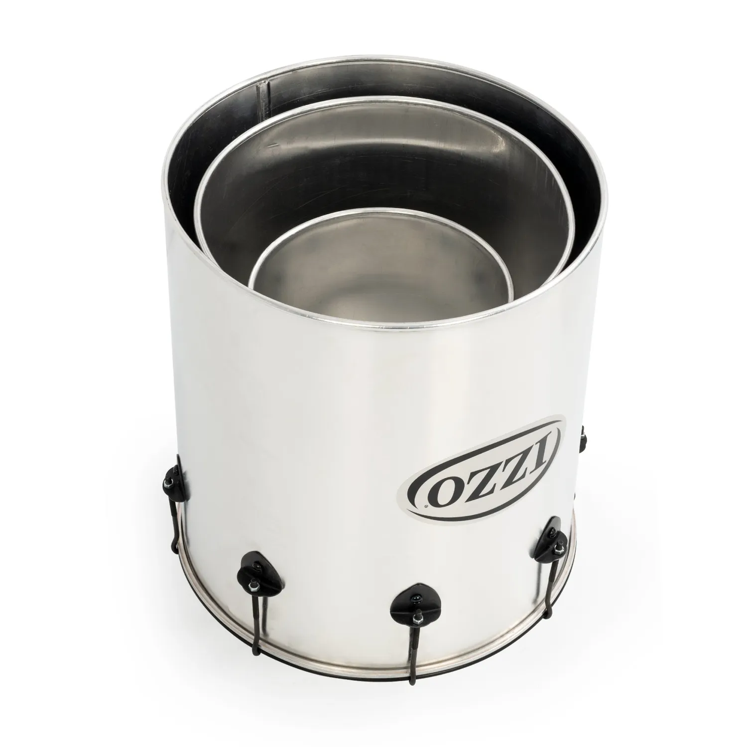 Percussion Plus Street samba drums set van 3 aluminium