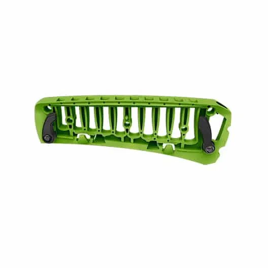 Yonberg mondharmonica kam gekleurd met draaiarmen