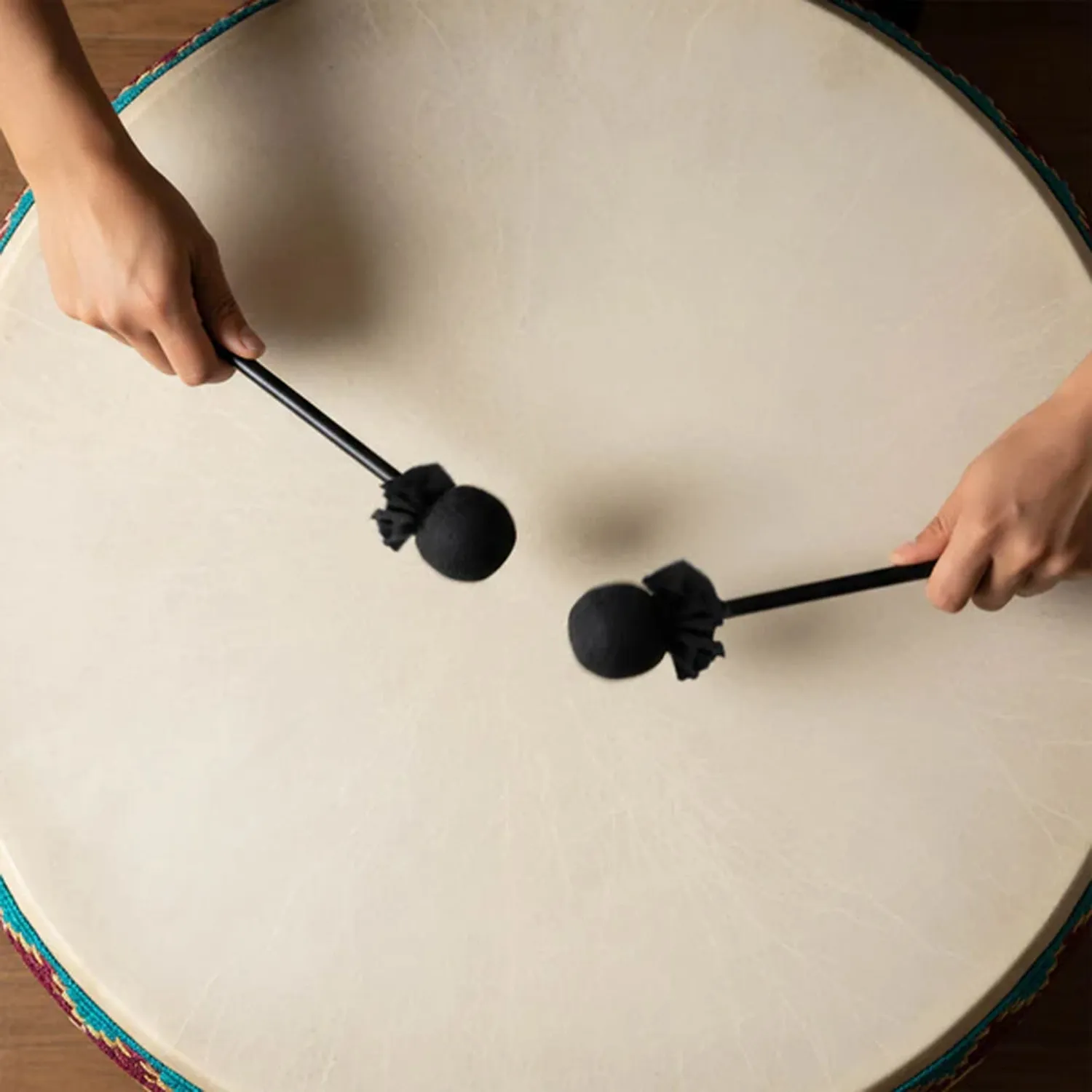 Percussion Plus Gathering Drum drumstokken paar zacht