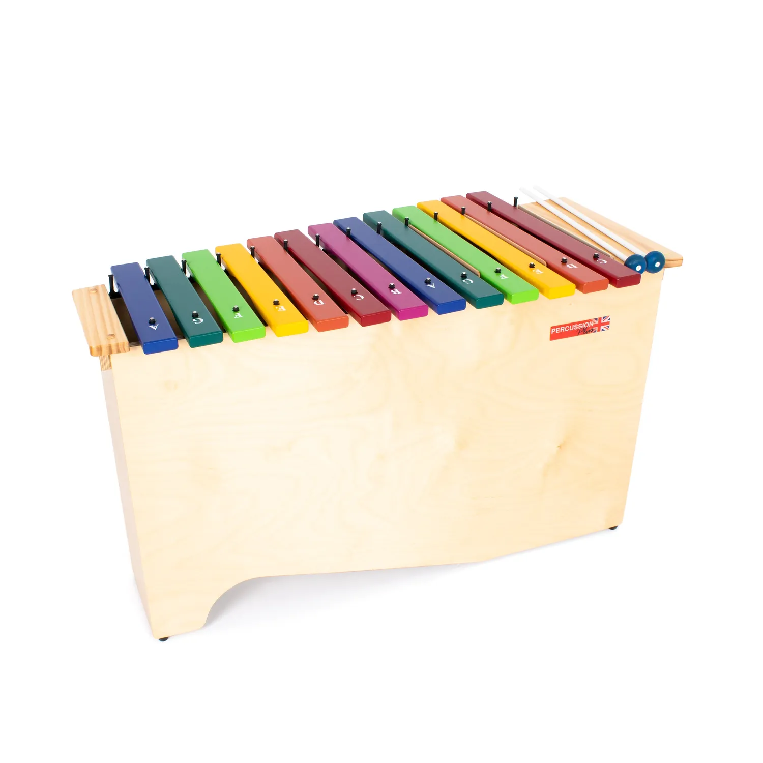 Percussion Plus Harmony bas xylofoon kleurnoten palissander
