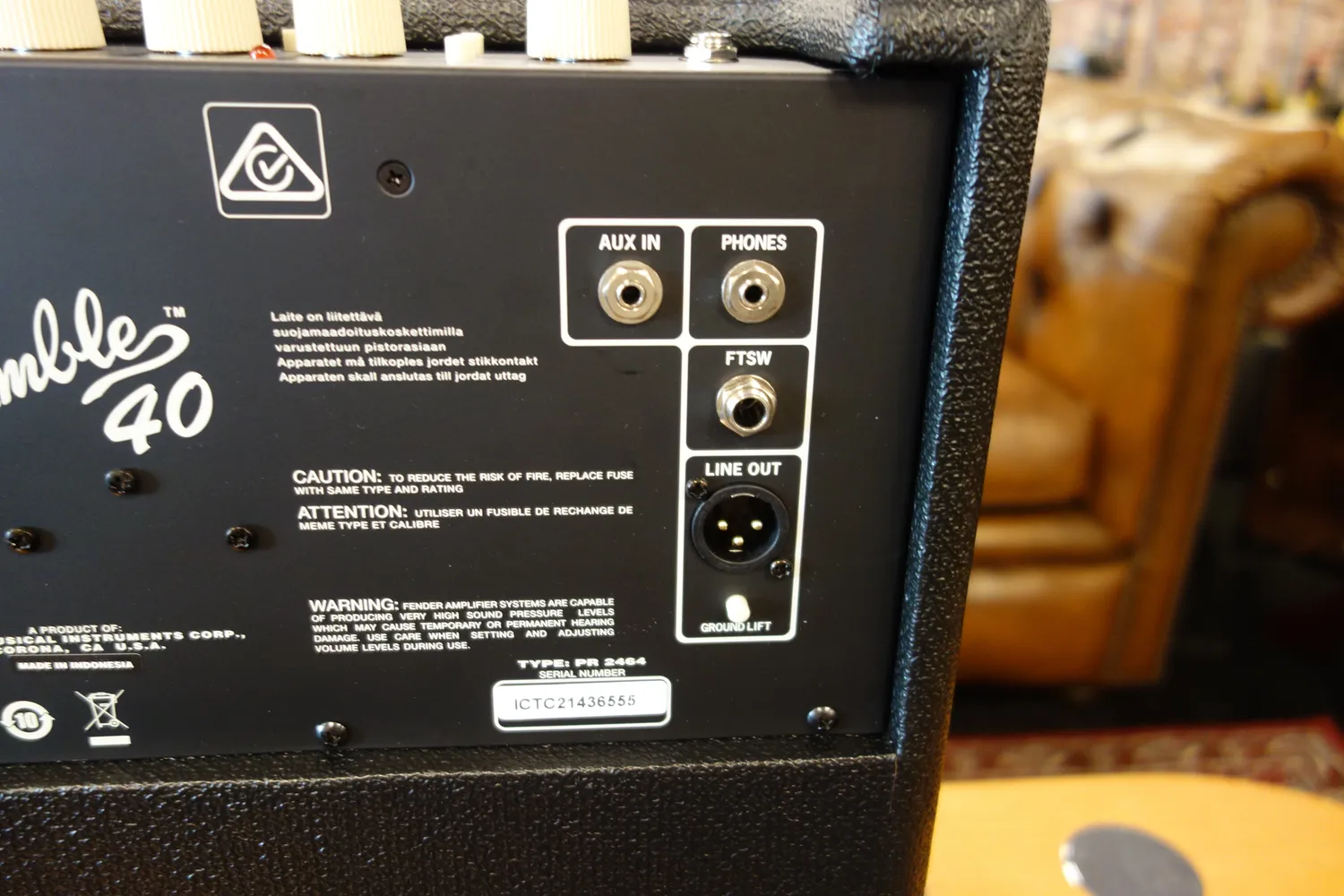 Fender Rumble 40 basversterker 40 watt combo