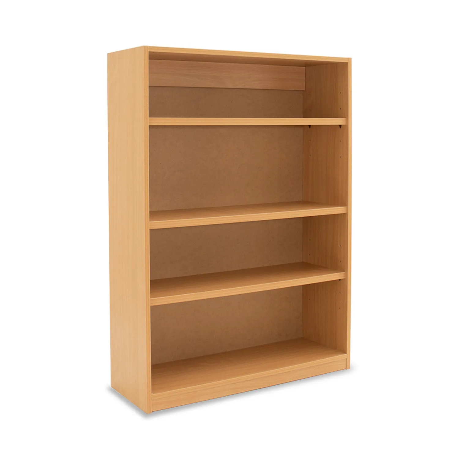 Monarch MEQ1250 boekenkast open beuken met 3 planken
