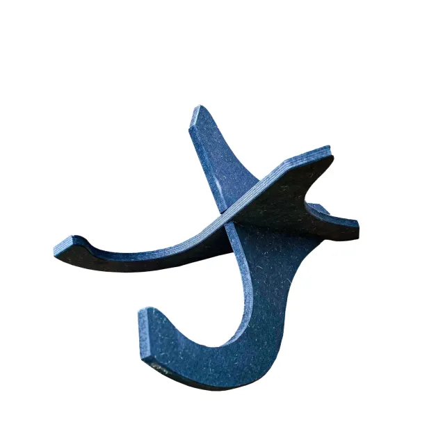 Plaschke Pocket-Stand ukulele standaard hout zwart universeel