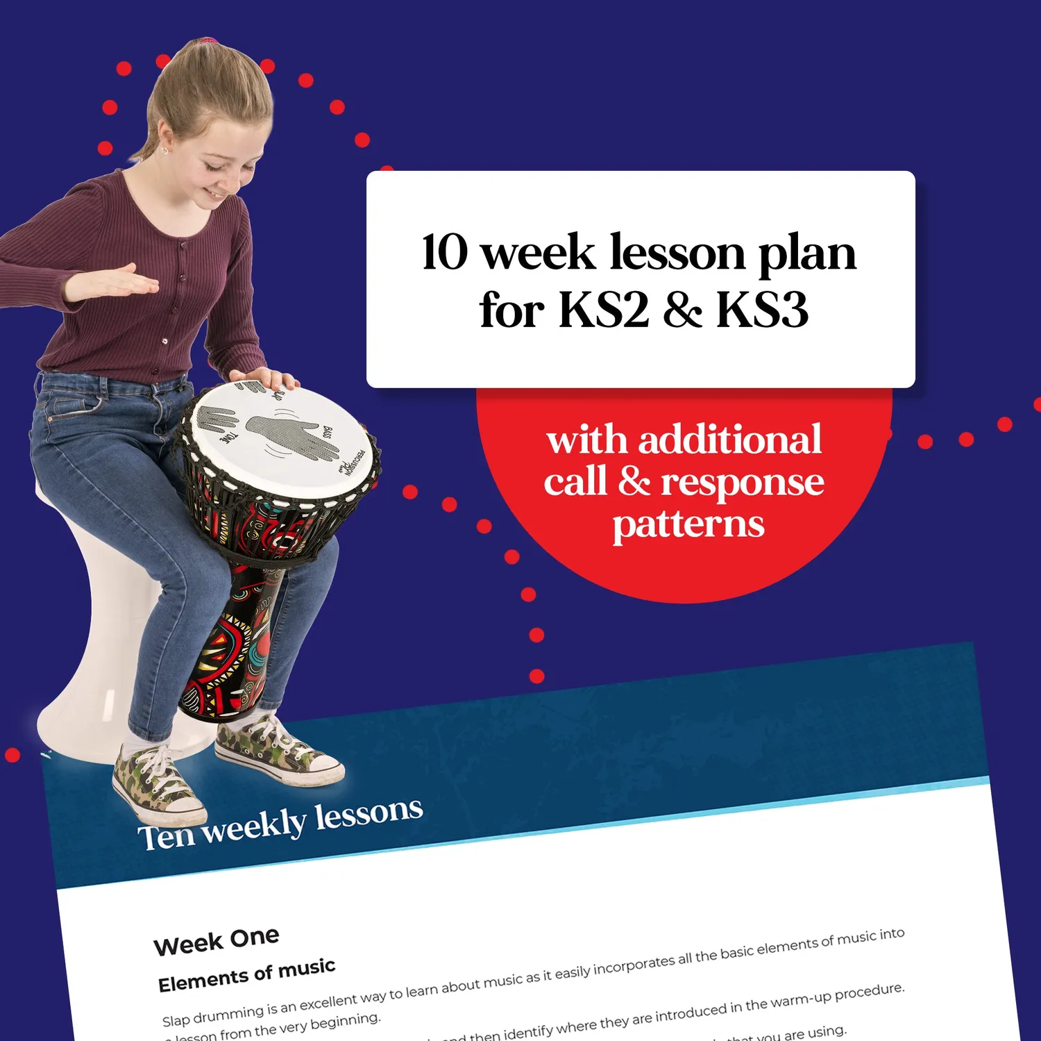 Chamberlain Music Slap Djembe lesboek second edition online