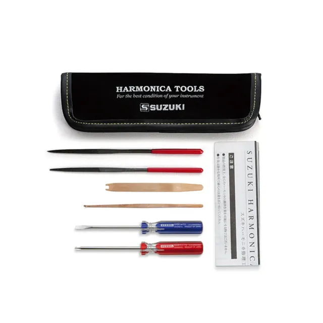 Suzuki mondharmonica reparatieset onderhoudsgereedschap
