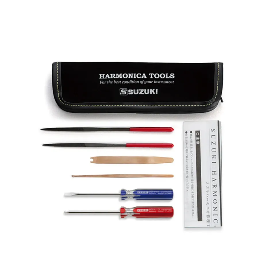 Suzuki mondharmonica reparatieset onderhoudsgereedschap