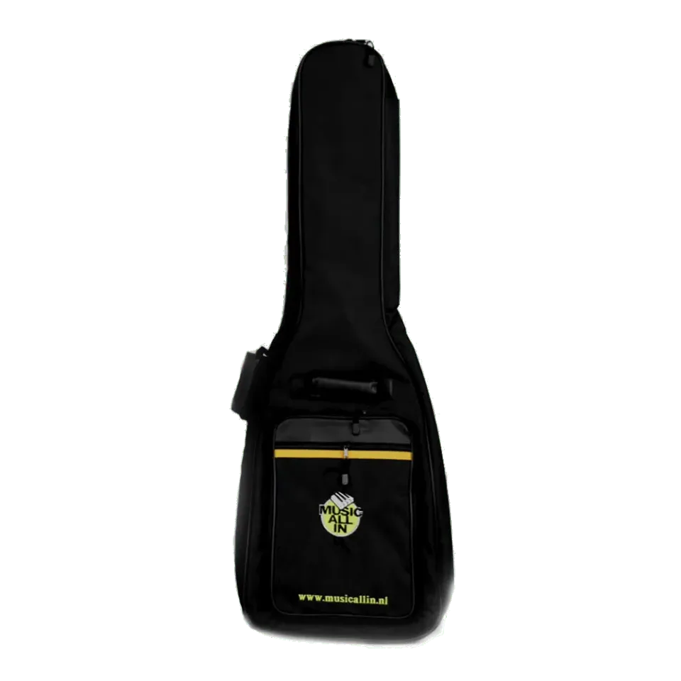 Music All In basgitaar tas universeel met rugzakriemen