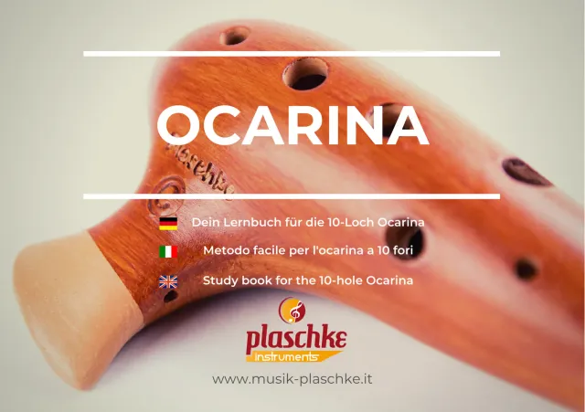 Plaschke Ocarina School lesboek 10-gaats 3-talig