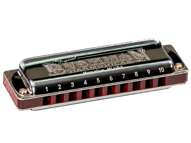 Bushman Delta Frost Woody mondharmonica hout