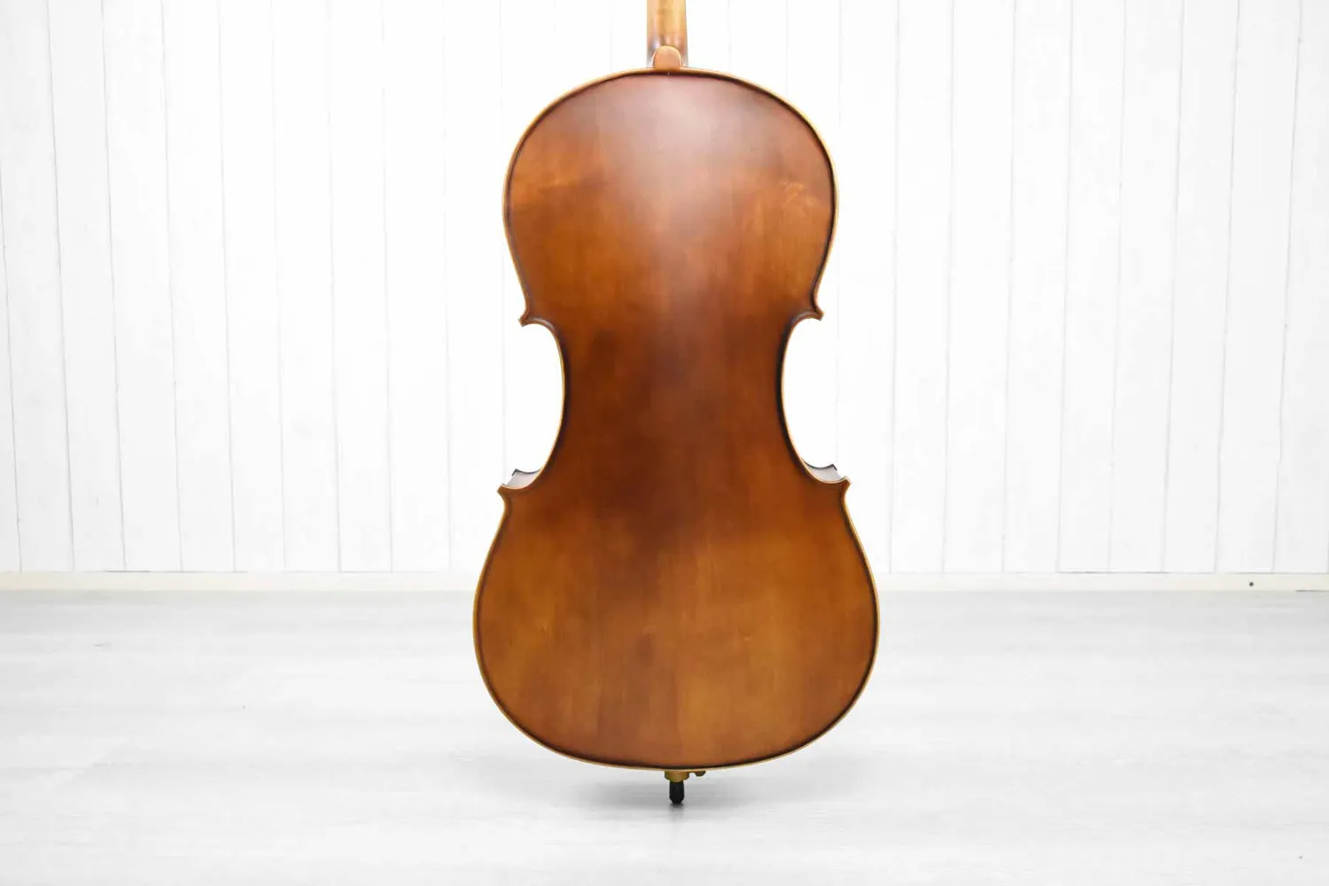 Main 1/2 cello startersset mat donker met strijkstok