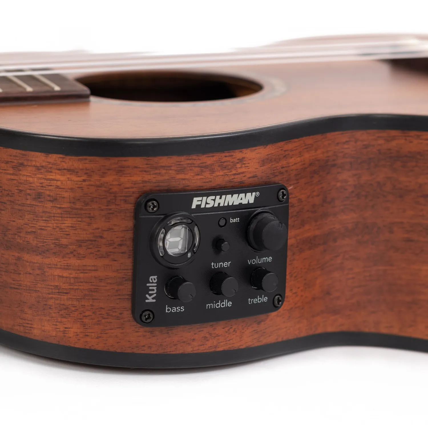 Octopus All Solid tenor ukelele acacia elektrisch Fishman