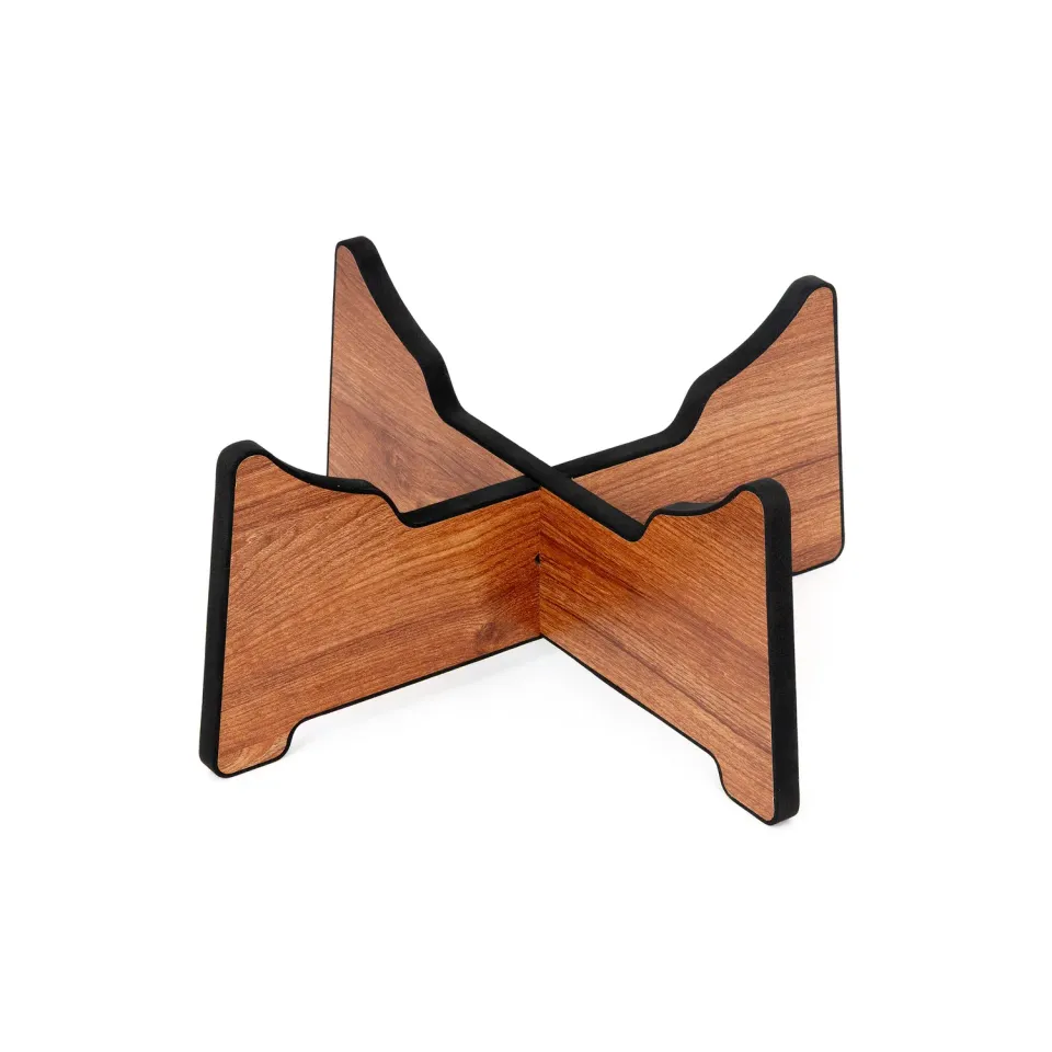 Percussion Plus 12 inch tongue drum standaard hout