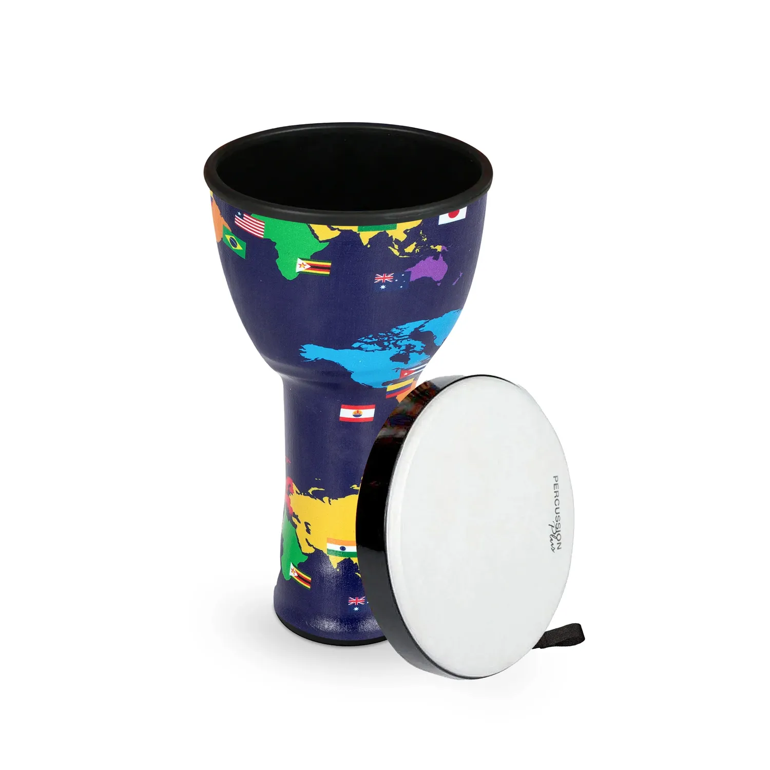 Percussion Plus djembe set 10+12 inch nestbaar